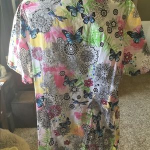 Nursing Scrub Top